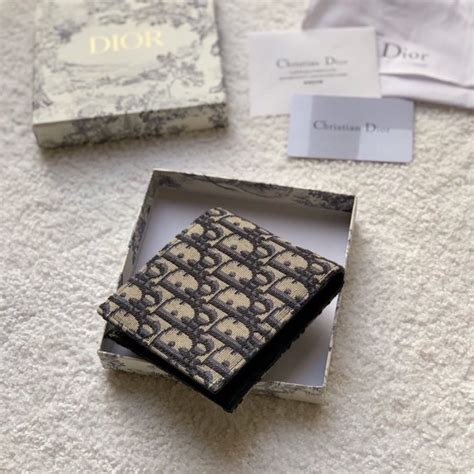 dior men wallet|christian dior wallets men's.